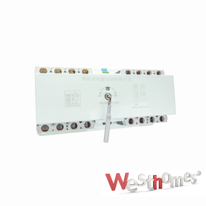 2000A AC 400V 3P 4P Interruptor de transferencia inteligente MCCB Controlador incorporado WCQ2A1